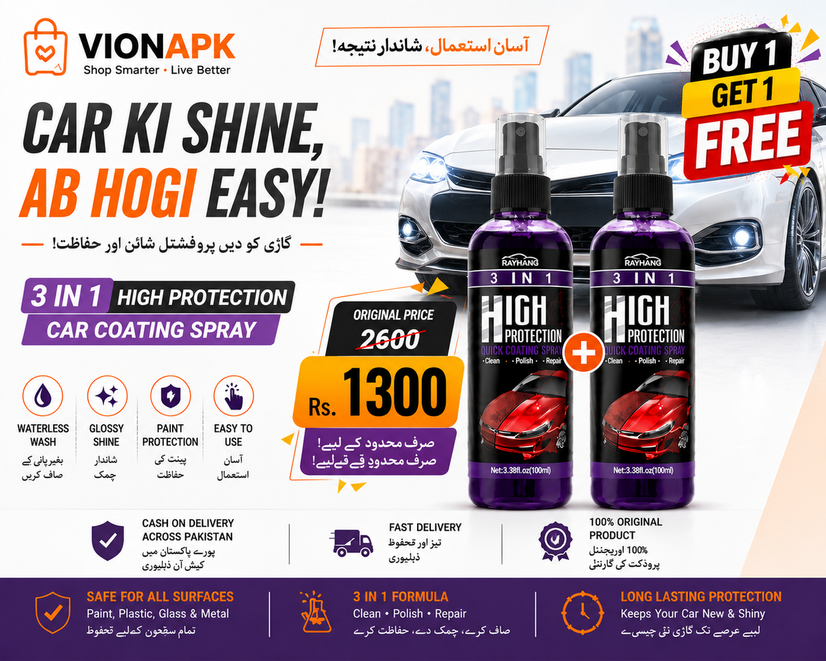 VIONAPK 3-in-1 Car Coating Spray