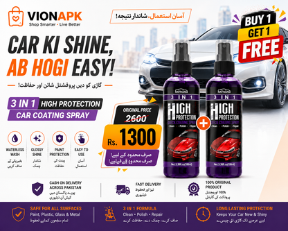 VIONAPK 3-in-1 Car Coating Spray