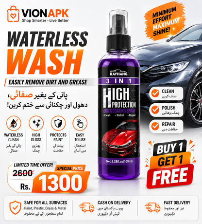 VIONAPK 3-in-1 Car Coating Spray