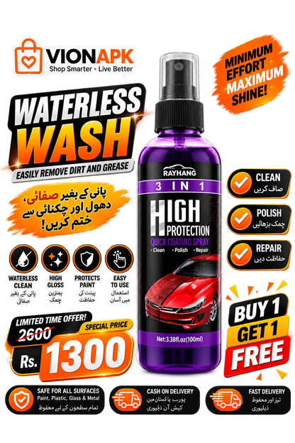 VIONAPK 3-in-1 Car Coating Spray