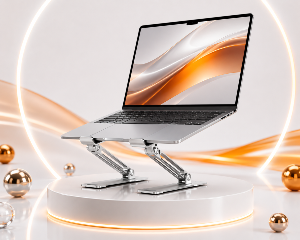 Foldable Aluminium Laptop Stand