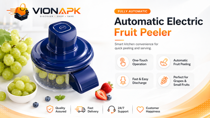 Electric Fruit & Vegetable Peeler — Smart Peeling, Better Results